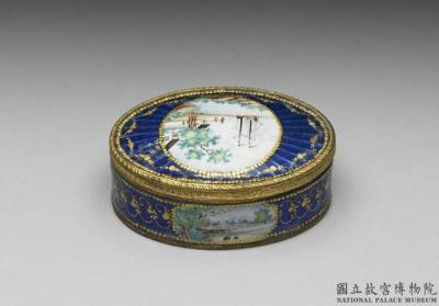 图片[3]-Copper-body painted enamel box, 18th century, Qing dynasty-China Archive